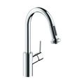 Product Image of Talis S2 Prep Kitchen Faucet, 2-Spray Pull-Down, 1.75 GPM (Chrome), 04286000