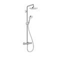 Product Image of Croma Select E Showerpipe 180 2-Jet, 1.8 GPM (Chrome), 04698001