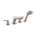 Product Image of Focus 4-Hole Roman Tub Set Trim with 1.8 GPM Handshower (Brushed Nickel), 04766820