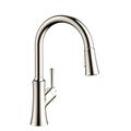 Product Image of Joleena High Arc Kitchen Faucet, 2-Spray Pull-Down, 1.75 GPM (Polished Nickel), 04793830