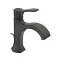 Product Image of Locarno Single-Hole Bathroom Faucet 110 with Pop-Up Drain, 1.2 GPM (Matte Black), 04810670