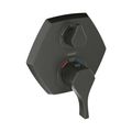 Product Image of Locarno Thermostatic Trim with Volume Control and Diverter (Matte Black), 04820670