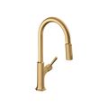Product Image of Locarno High Arc Kitchen Faucet, 2-Spray Pull-Down, 1.75 GPM (Brushed Gold Optic), 04852250