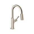 Product Image of Locarno Prep Kitchen Faucet, 2-Spray Pull-Down, 1.75 GPM (Stainless Steel Optic), 04853800