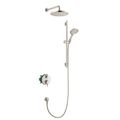 Product Image of Raindance S Thermostatic Showerhead/Wallbar Set with Rough, 2.5 GPM (Brushed Nickel), 04915820