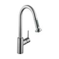 Product Image of Talis S2 High Arc Kitchen Faucet, 2-Spray Pull-Down, 1.75 GPM (Stainless Steel Optic), 14877801