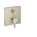 Product Image of Ecostat Square Thermostatic Trim with Volume Control (Brushed Nickel), 15712821