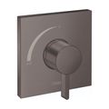Product Image of Ecostat Square Pressure Balance Trim (Brushed Black Chrome), 15724341