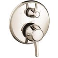 Product Image of Ecostat Classic Thermostatic Trim with Volume Control and Diverter, Round (Polished Nickel), 15753831