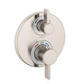Product Image of Ecostat S Thermostatic Trim with Volume Control and Diverter (Brushed Nickel), 15758821