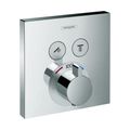 Product Image of ShowerSelect Thermostatic Trim for 2 Functions, Square (Chrome), 15763001
