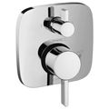 Product Image of Ecostat Pressure Balance Trim Square with Diverter (Chrome), 15864001