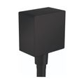 Product Image of FixFit Wall Outlet Square with Check Valves (Matte Black), 26455671