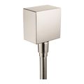 Product Image of FixFit Wall Outlet Square with Check Valves (Brushed Nickel), 26455821