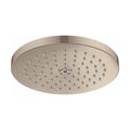 Product Image of Raindance S Showerhead 180 1-Jet PowderRain, 2.5 GPM (Brushed Nickel), 26928821