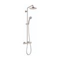 Product Image of Croma Showerpipe 220 1-Jet, 2.5 GPM (Brushed Nickel), 27185821