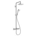 Product Image of Croma Select E Showerpipe 180 2-Jet, 2.0 GPM (Chrome), 27257001