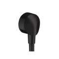 Product Image of FixFit Wall Outlet with Check Valves (Matte Black), 27458673