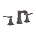 Product Image of Metris C Widespread Bathroom Faucet 100 with Pop-Up Drain, 1.2 GPM (Rubbed Bronze), 31073921