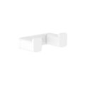 Product Image of AddStoris Double Towel Hook (Matte White), 41755700