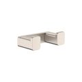 Product Image of AddStoris Double Towel Hook (Brushed Nickel), 41755820