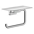 Product Image of AddStoris Toilet Paper Holder with Shelf (Chrome), 41772000