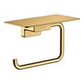 Product Image of AddStoris Toilet Paper Holder with Shelf (Brushed Bronze), 41772140
