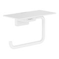 Product Image of AddStoris Toilet Paper Holder with Shelf (Matte White), 41772700