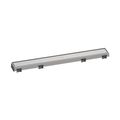 Product Image of RainDrain Match Trim Zero/ Tile 23-5/8" with Height Adjustable Frame (Brushed Stainless Steel), 56036801