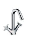 Product Image of Logis Classic Single-Hole Bathroom Faucet 150 with Swivel Spout and Pop-Up Drain, 1.2 GPM (Chrome), 71270001