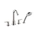 Product Image of Logis 4-Hole Roman Tub Set Trim with 2.0 GPM Handshower (Chrome), 71514001