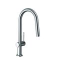Product Image of Talis N High Arc Kitchen Faucet, A-Style 2-Spray Pull-Down, 1.75 GPM (Chrome), 72846001