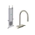 Product Image of Aquno Select High Arc Kitchen Faucet, 3-Spray Pull-Down with sBox, 1.75 GPM (Polished Nickel), 73831831