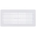 Product Image of 6" x 14" (Wall Opening Size) White Floor Diffuser (421 Series)