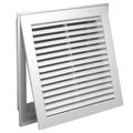 Product Image of 18" x 30" (Wall Opening Size) Steel Return Air 1" Filter Grille, 35-Degree Fixed Blade (96AFB Series), 2001442