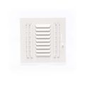 Product Image of 8" x 8" (Wall Opening Size) Three-Way Sidewall/Ceiling Register, MS Damper (303M Series), 556389