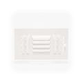 Product Image of 8" x 4" (Wall Opening Size) Three-Way Sidewall/Ceiling Register, MS Damper (303M Series), 703897