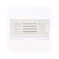 Product Image of 10" x 4" (Wall Opening Size) Three-Way Sidewall/Ceiling Register, MS Damper w/ 1/2" Fin (683M Series), 703919