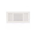 Product Image of 14" x 6" (Wall Opening Size) Three-Way Sidewall/Ceiling Register, MS Damper w/ 1/2" Fin (683M Series), 703925
