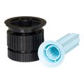 Product Image of 15' Variable Adjustable Arc 0-Degree to 360-Degree Spray Nozzle (Black)