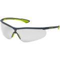 Product Image of VS250 Clear TruShield S Safety Glasses, Grey & Yellow Frame, 11-15001-04