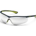 Product Image of VS250 Silver Mirror 12% TruShield Safety Glasses, UV Protection Charcoal Frame, 11-15009-06