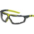 Product Image of VS300G Clear TruShield Safety Glasses, UV Protection Charcoal Frame, 11-25001-02