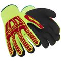 Product Image of Rig Lizard 2091 Cut & Puncture Resistant Gloves, Yellow/Red/Black/Blue, Large, 2091-L (9)