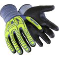 Product Image of Rig Lizard 2095 Cut Resistant Gloves, Black/Blue/Yellow/Gray, 2XS, 2095-XXS (5)