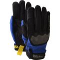 Product Image of Chrome Series 4018 Cut & Puncture Resistant Gloves, SuperFabric & Black/Blue, XL, 4018-XL (10)