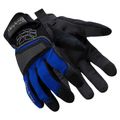Product Image of Chrome Series 4018 Cut & Puncture Resistant Gloves, SuperFabric & Black/Blue, 2XL, 4018-XXL (11)