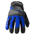 Product Image of Chrome Series 4018 Cut & Puncture Resistant Gloves, SuperFabric & Black/Blue, 2XS, 4018-XXS (5)