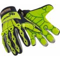 Product Image of Chrome Series 4027 Cut, Puncture, & Abrasive Resistant Gloves, SuperFabric & TP-X Palm, Gray/Yellow, Large, 4027-L (9)