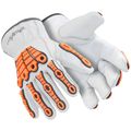 Product Image of Chrome SLT 4060 Cut & Puncture Resistant Gloves, White/Orange, 2XL, 4060-XXL (11)